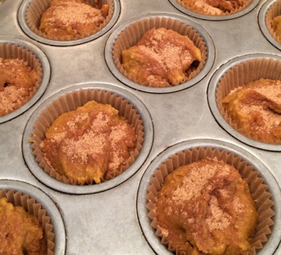 Cinnamon Pumpkin Muffins